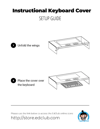 Instructional Keyboard Cover (Synthetic - Single Pack) - Image 9